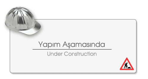 Sayfa Yapim Asamasinda...